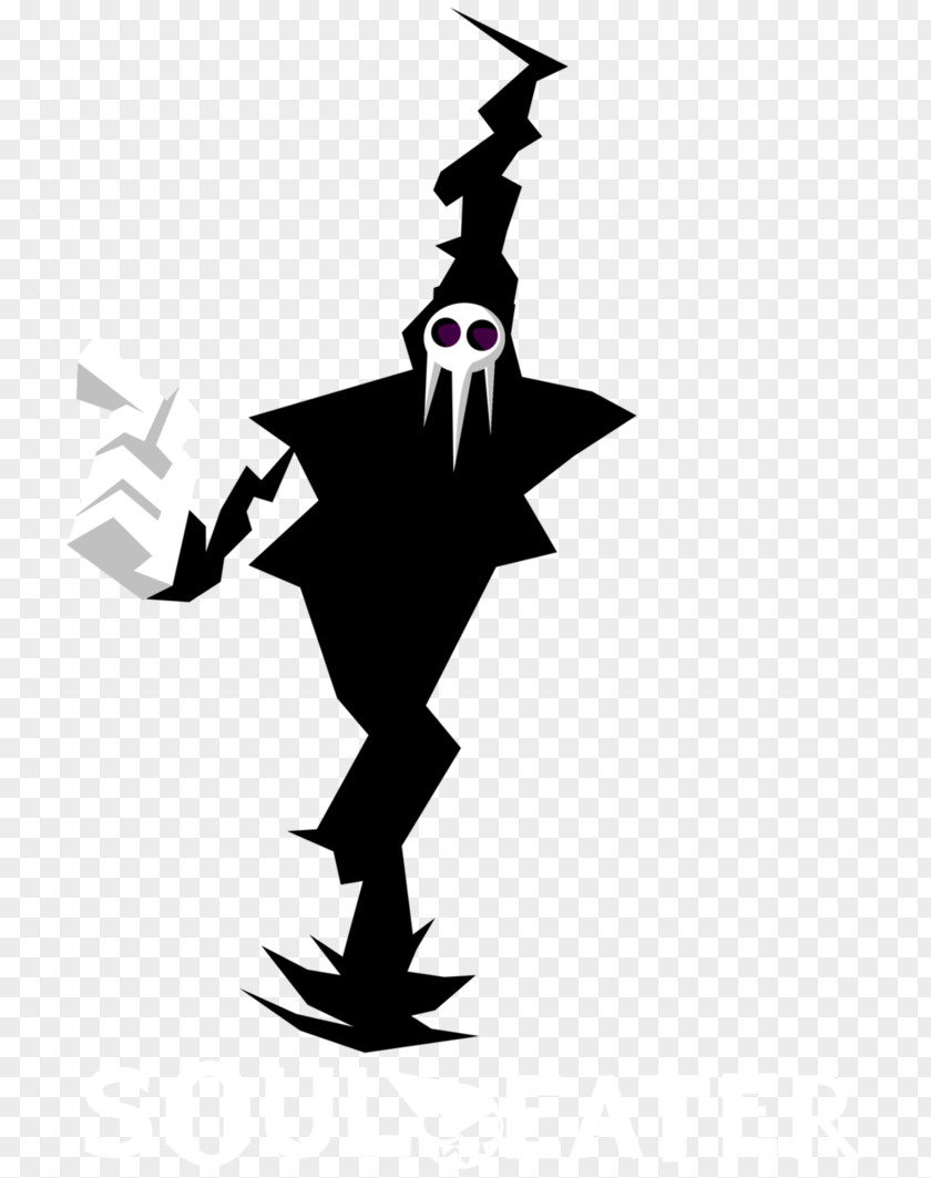 Death Eater Silhouette Black White Clip Art PNG