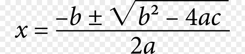 Formula Cliparts Quadratic Equation Function PNG