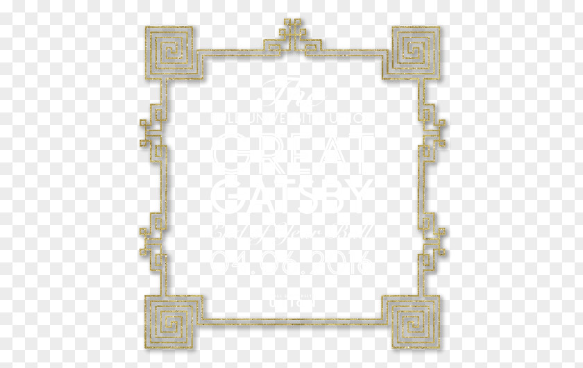 Great Gatsby Logo Picture Frames Religion Rectangle Symbol PNG
