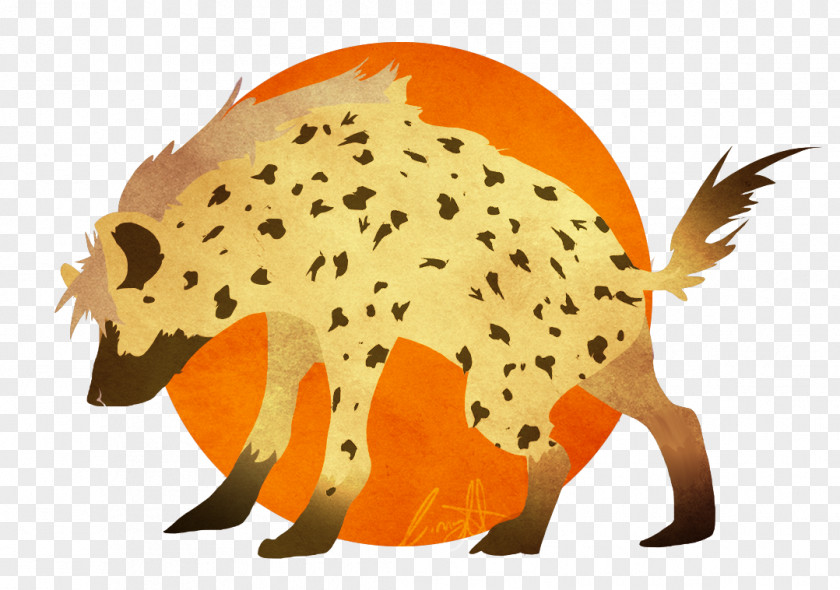 Hyena Animal Carnivora Mammal Drawing PNG