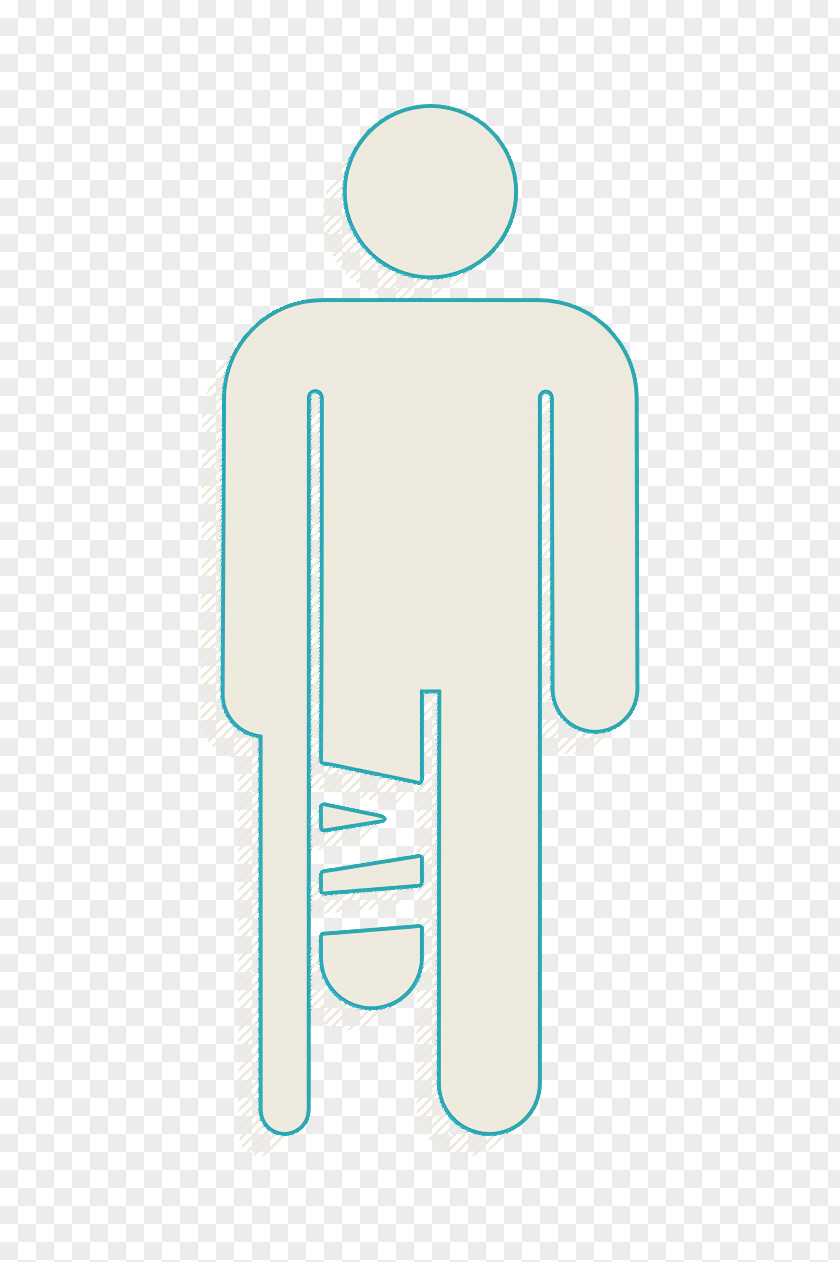 Medical Situations Pictograms Icon Broken Leg PNG