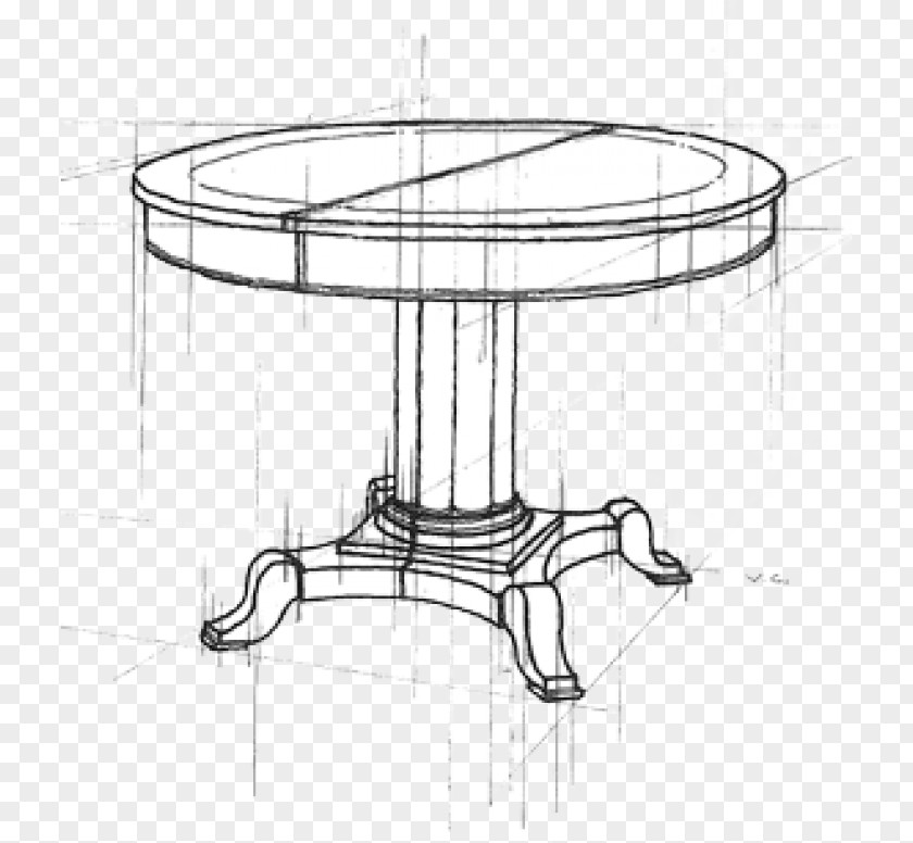 Table Drawing Line Art Sketch PNG