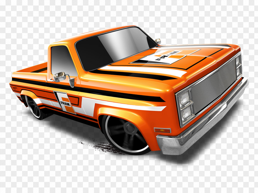 Car Chevrolet Silverado Pickup Truck Hot Wheels PNG