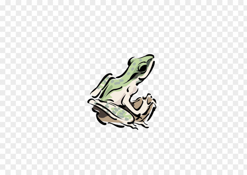 Cartoon Frog PNG