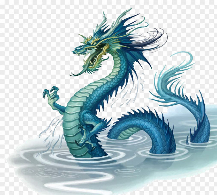 China Chinese Dragon Japanese Water PNG
