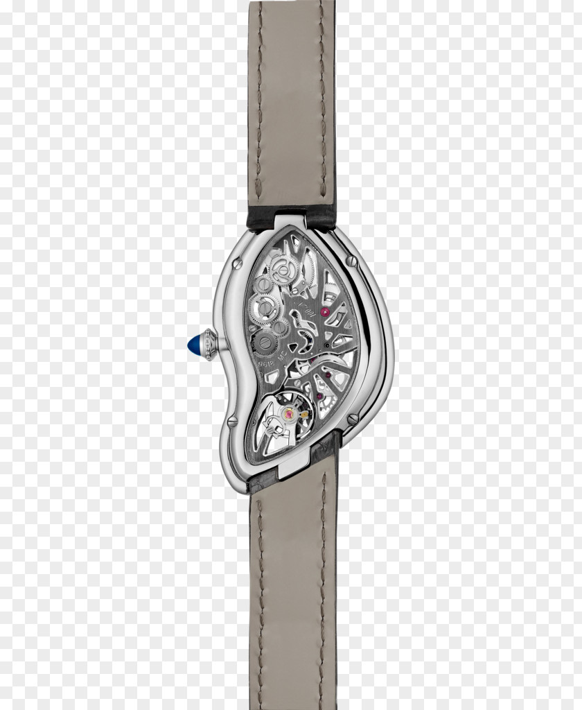 Crocodile Skin Watch Cartier Movement Clock Manufacturing PNG