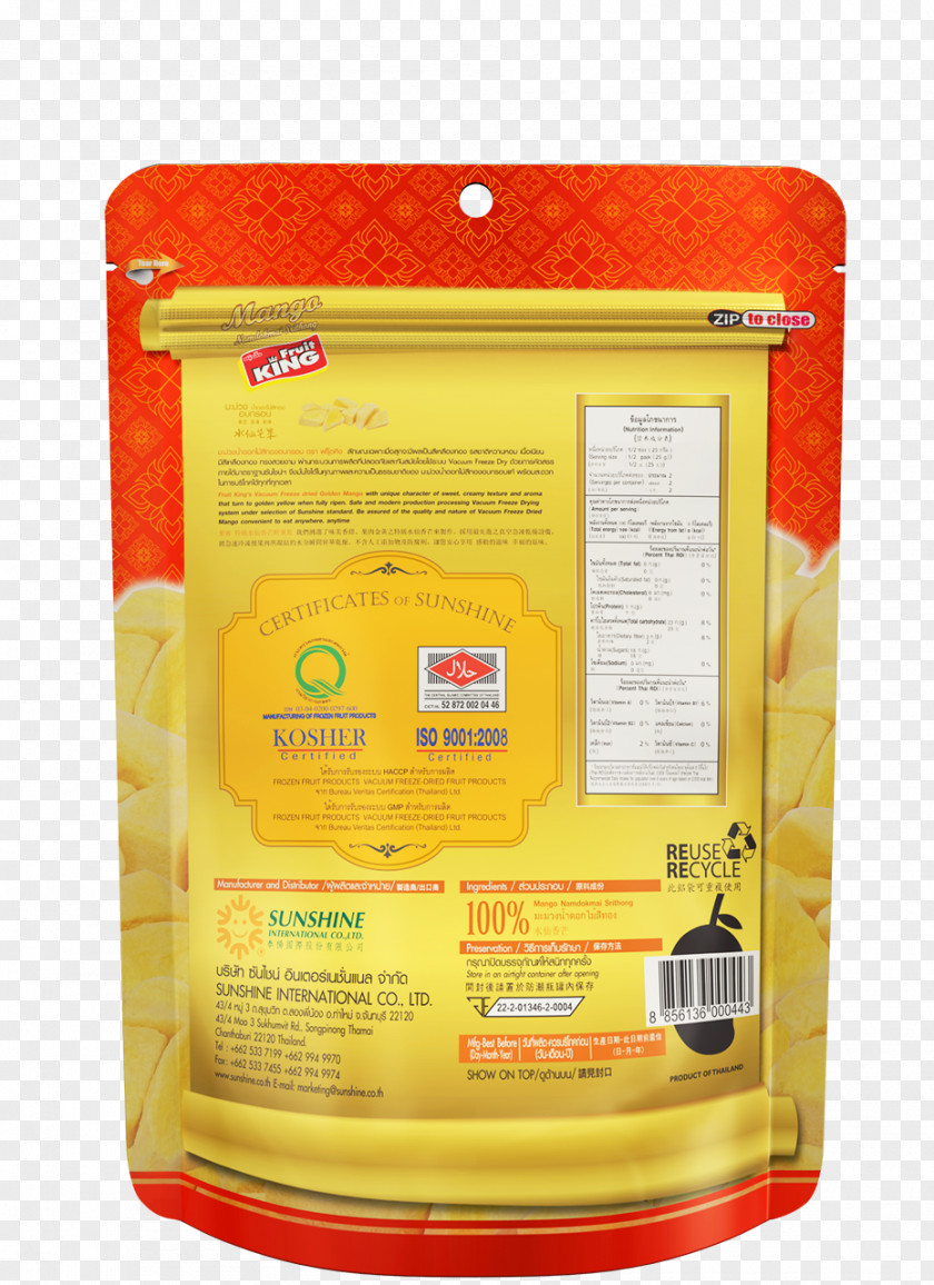 Dried Mango Food Drying Freeze-drying Mangifera Indica Nutritional Rating Systems PNG