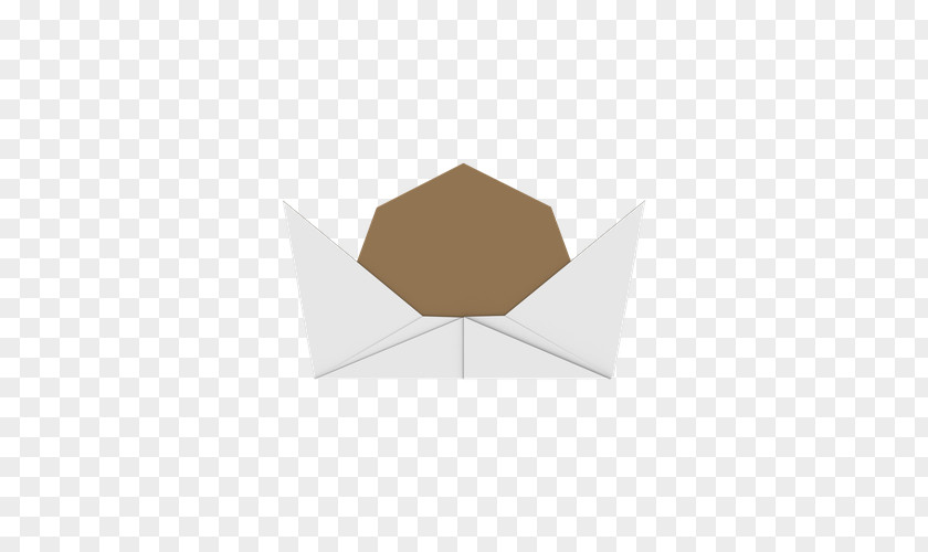 Half Fold Rectangle Brown PNG