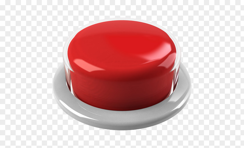 Button Push-button Red PNG