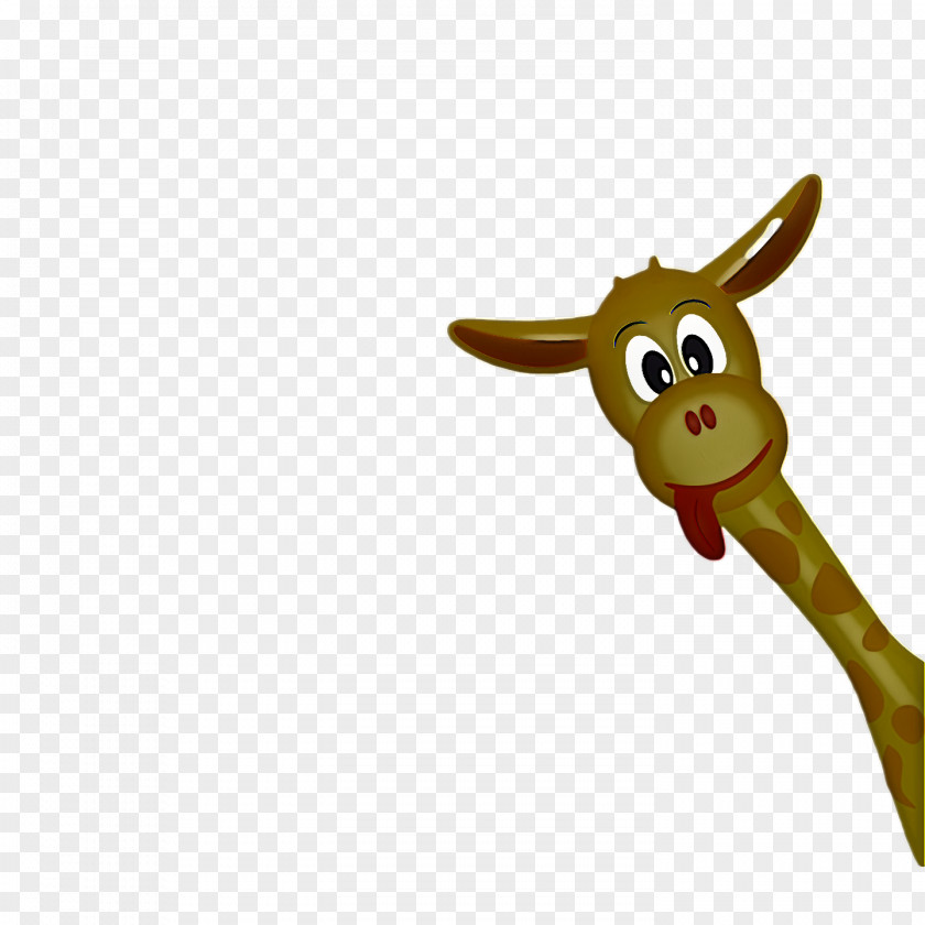 Giraffe Animal Figurine Cartoon Biology Science PNG