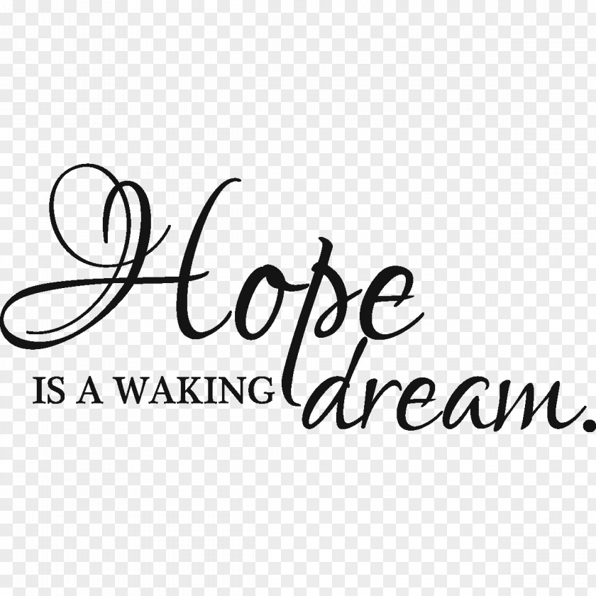 Hope Symbol Sticker Wall Decal Sentence PNG