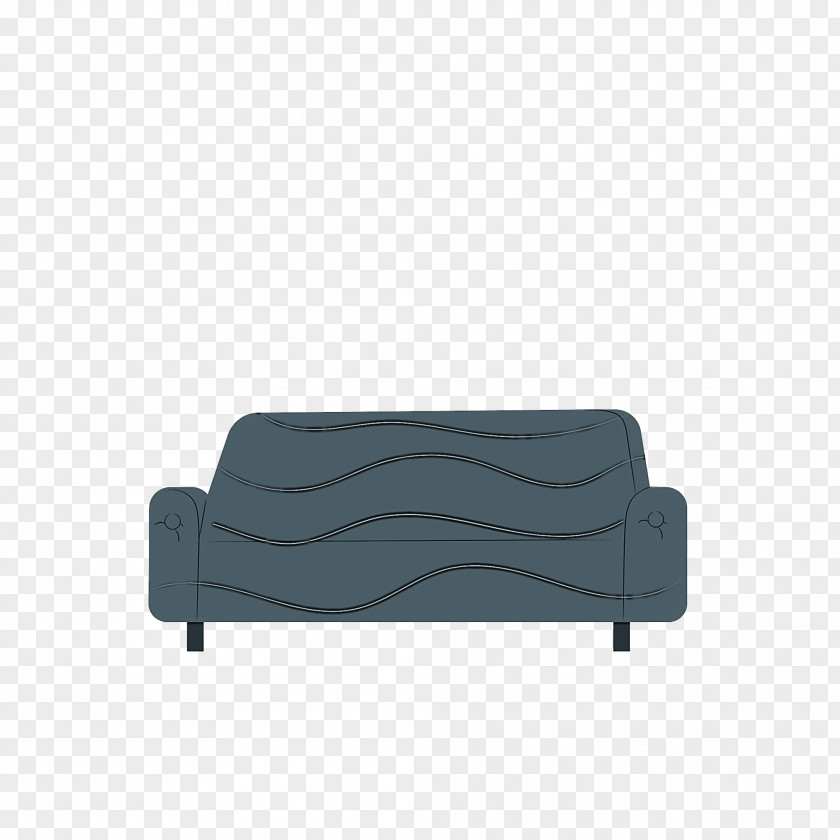 Rectangle Angle Couch Furniture Black M PNG
