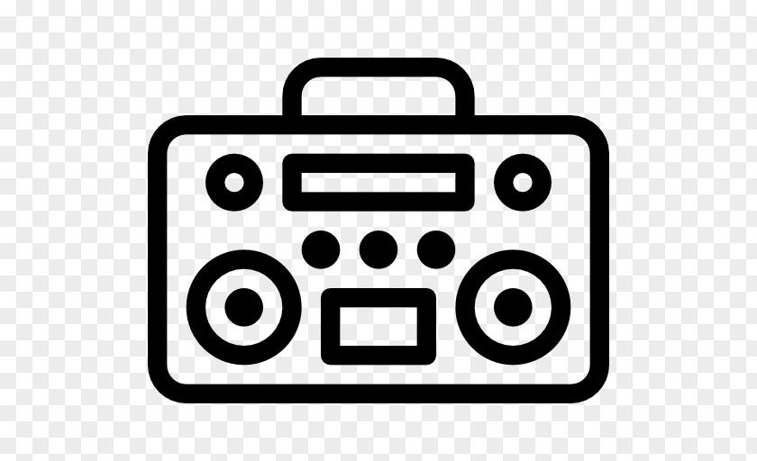 Audio Cassette Symbol Rectangle Line Clip Art PNG