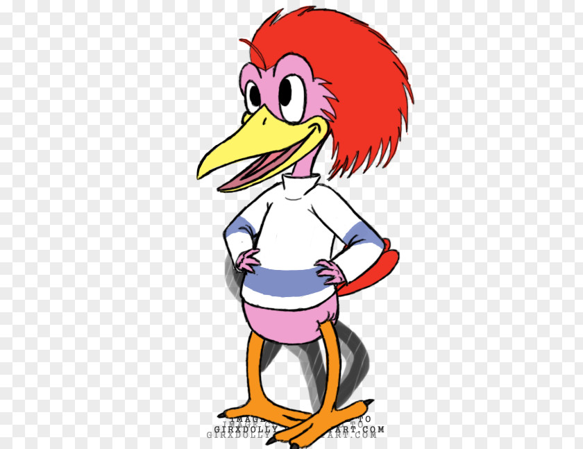 Donald Duck Aracuan Bird Goofy Character PNG