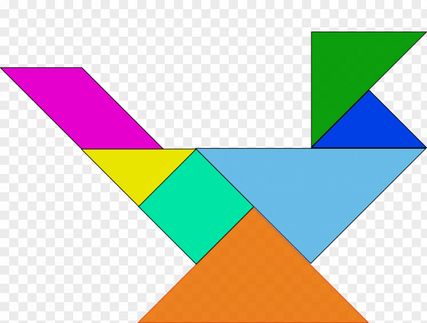 Flag Label Tangram Puzzle Game Mathematics PNG