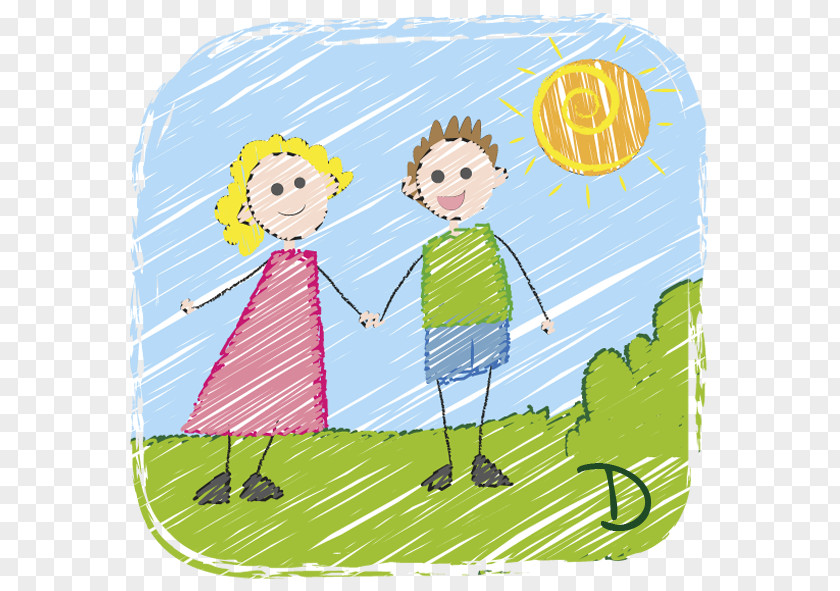 Child Drawing Poetry Father's Day PNG