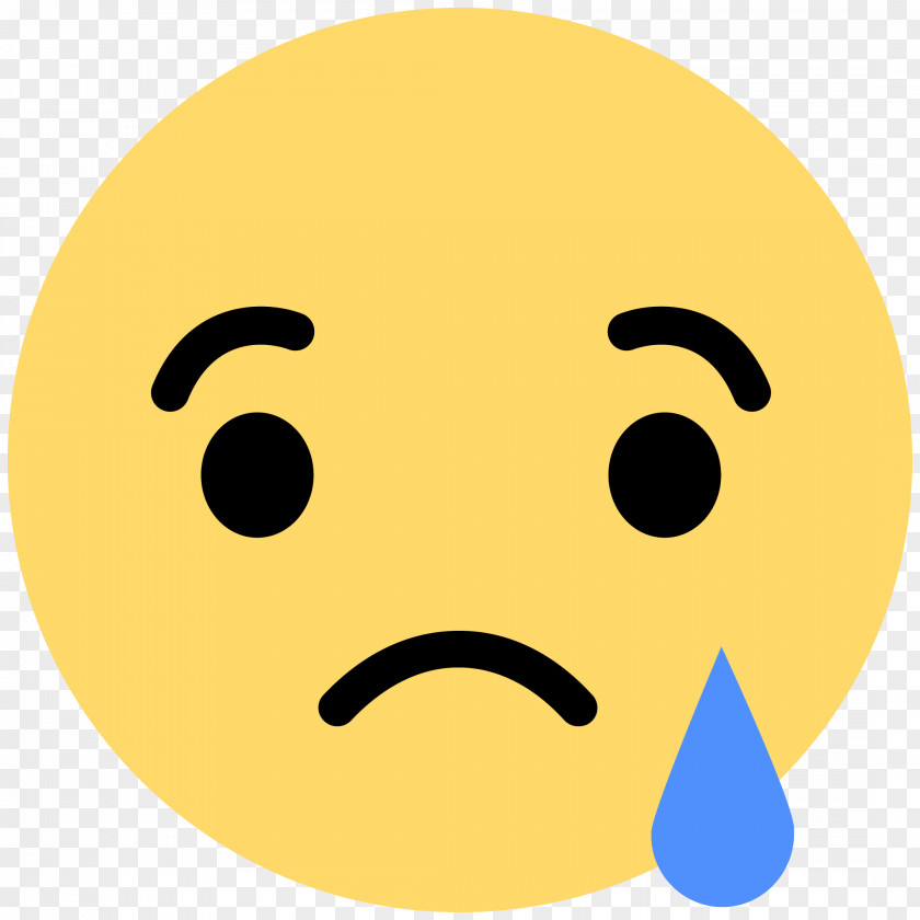 Emoji Facebook Like Button Emoticon Sadness PNG