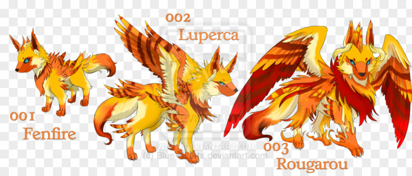 Fire Wolf Pokémon FireRed And LeafGreen Red Blue Types PNG