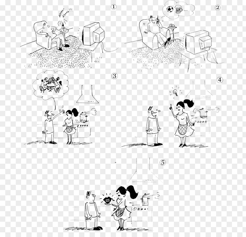 Fun Gift Comics Line Art Graphic Design Sketch PNG