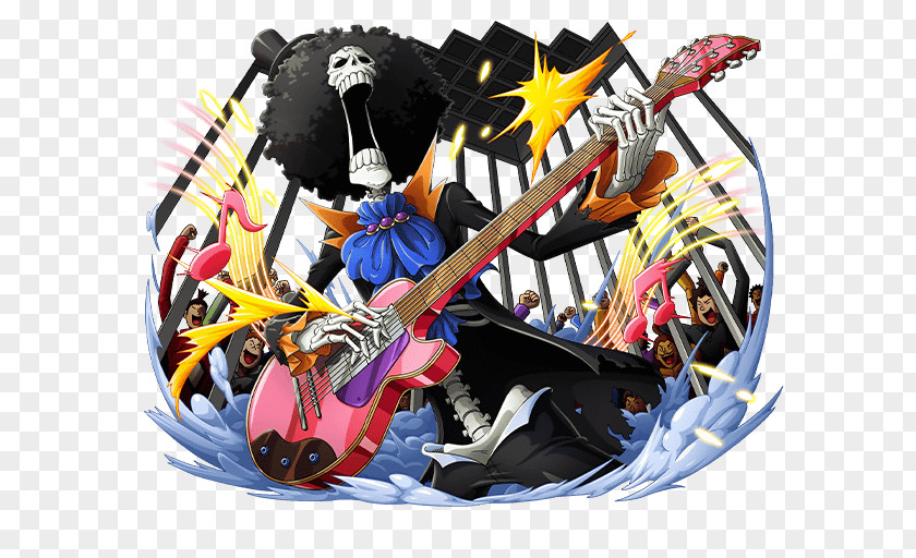 One Piece Brook Straw Hat Experience Existence PNG