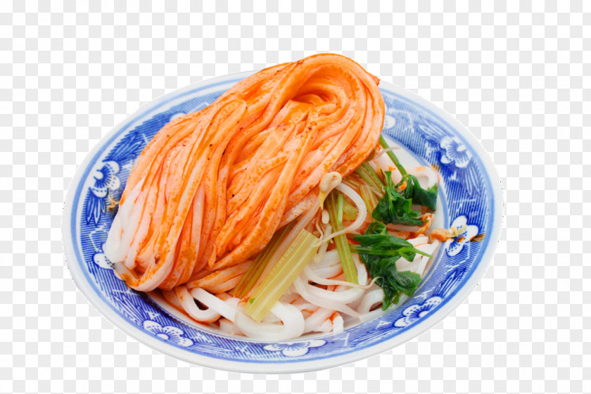 Xi'an Qin Town Bran Hanzhong Qinduzhen Qinzhen Rice Noodles Liangpi PNG