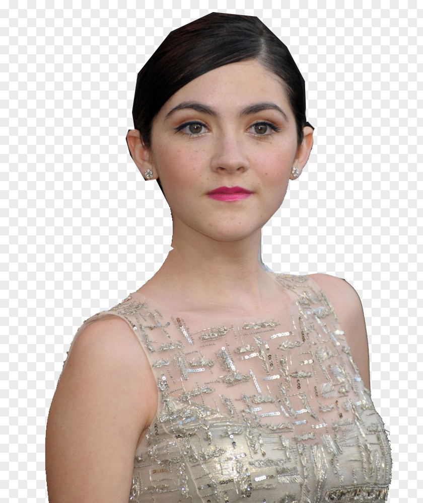 Actor Isabelle Fuhrman The Hunger Games Premiere PNG