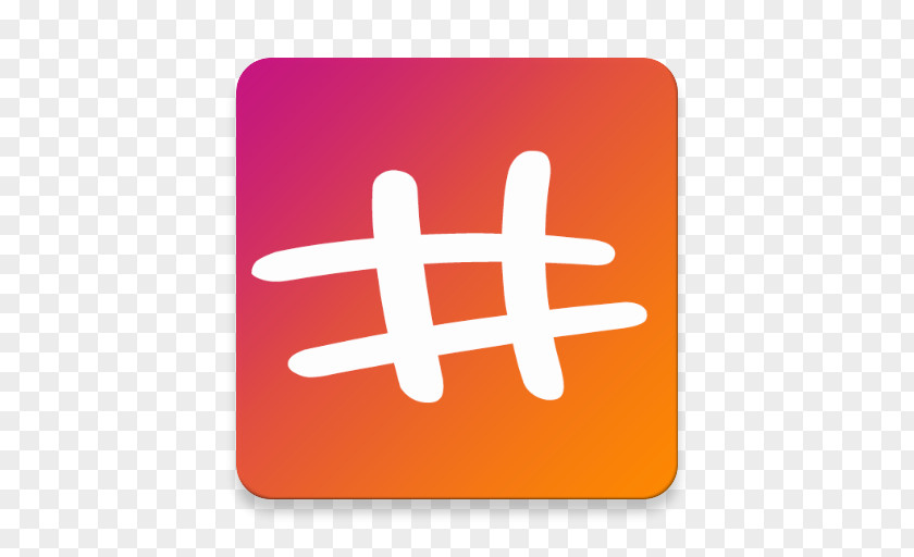 Android Hashtag Instagram PNG