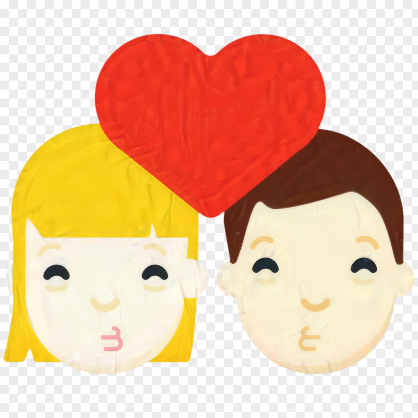 Child Nose Love Heart Emoji PNG
