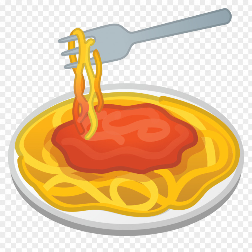 Emoji Pasta Bolognese Sauce Spaghetti Food PNG