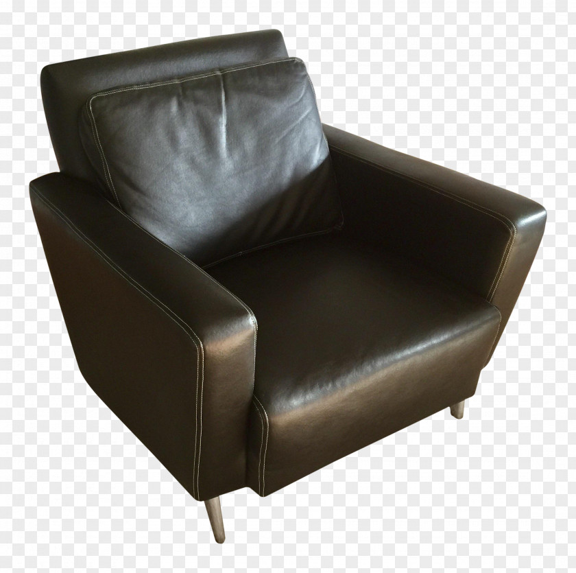 Genuine Leather Stools Club Chair Couch PNG
