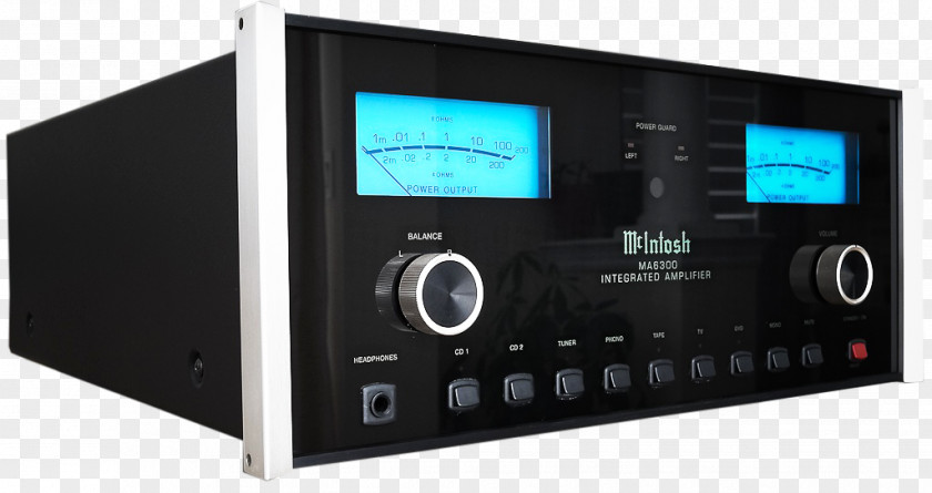 Mcintosh Audio Power Amplifier Stereophonic Sound Radio Receiver McIntosh Laboratory PNG