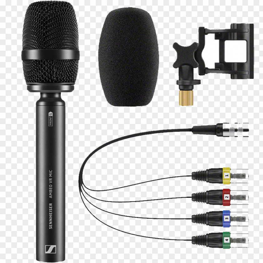 Microphone Sennheiser AMBEO VR Audio Ambisonics PNG