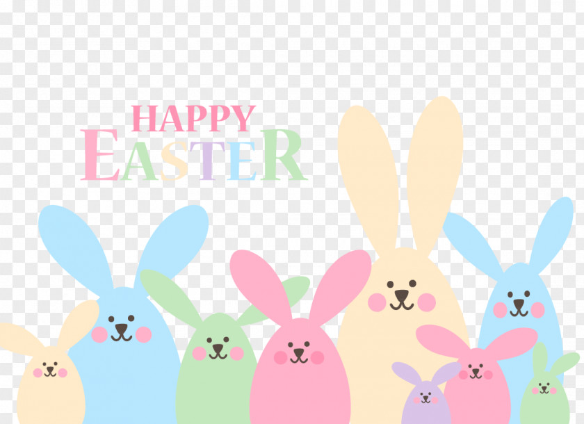 Vector Easter Bunny Egg Rabbit PNG