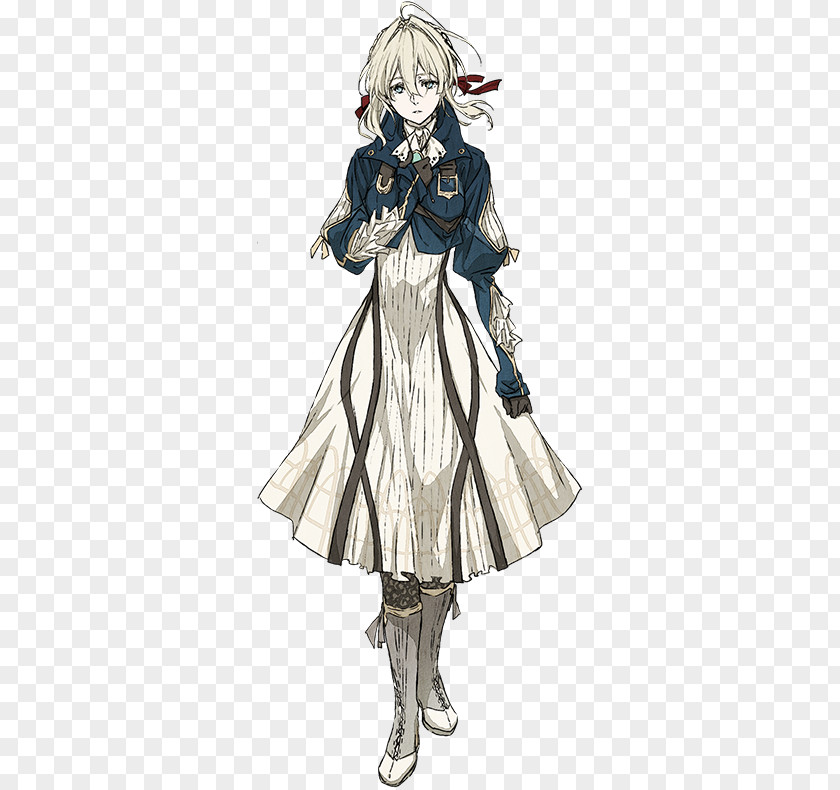 Violet Evergarden Cosplay Costume Clothing Dress PNG