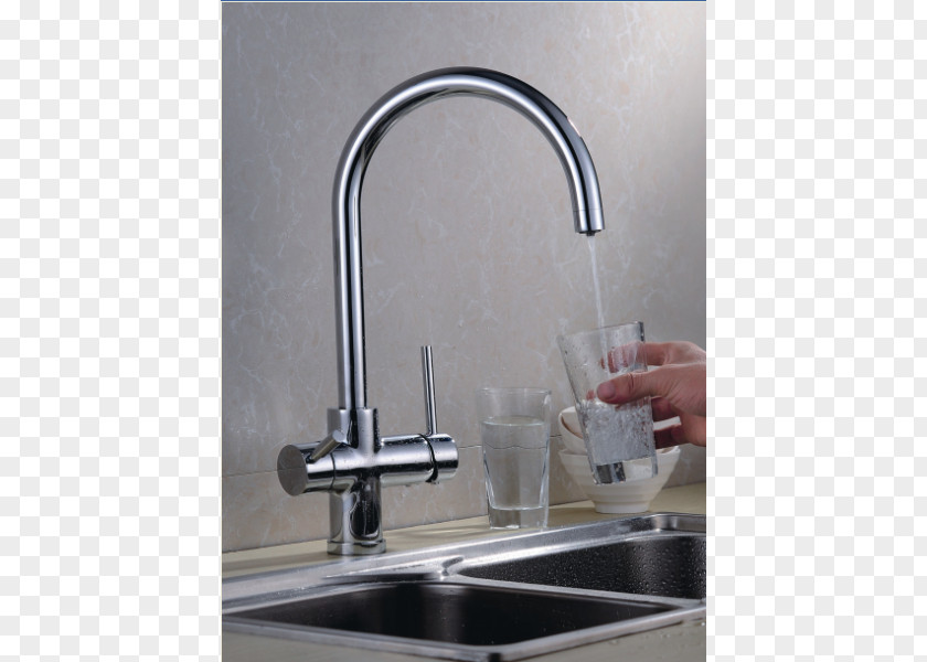 WATER SPOUT Tap Mixer Kitchen Sink Bathroom PNG