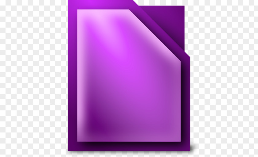 Apps Libreoffice Base Square Angle Lilac Purple PNG