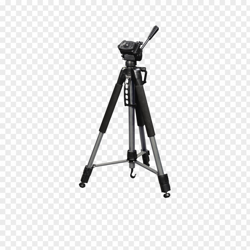 Camera Action 165 3D Tripod With 3-Way Head And Spikes Height: 165cm Monopod Photography PNG