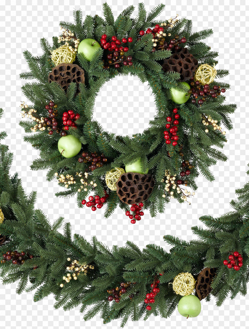 Christmas Wreath Transparent Background Balsam Hill Artificial Tree Garland PNG