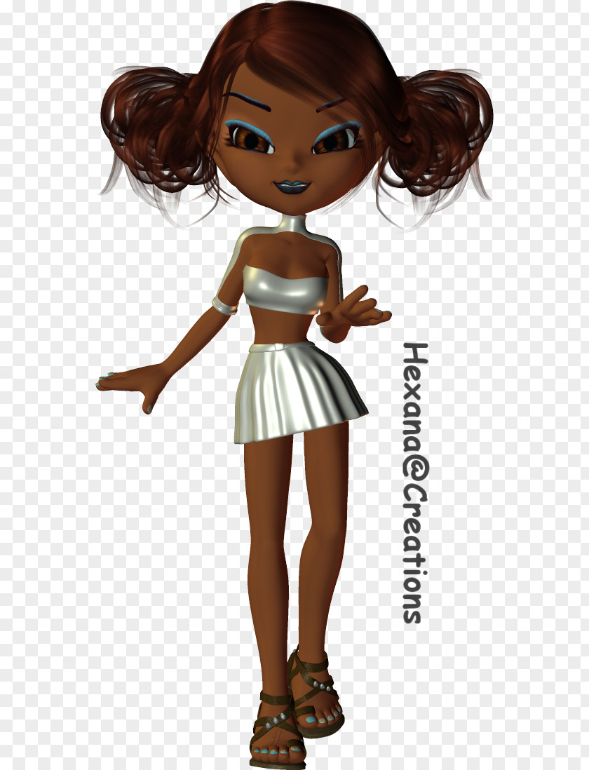 Doll Brown Hair Me To You Bears Infant PNG