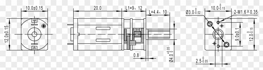 Screw Thread Epicyclic Gearing Torque Brushed DC Electric Motor Diameter PNG