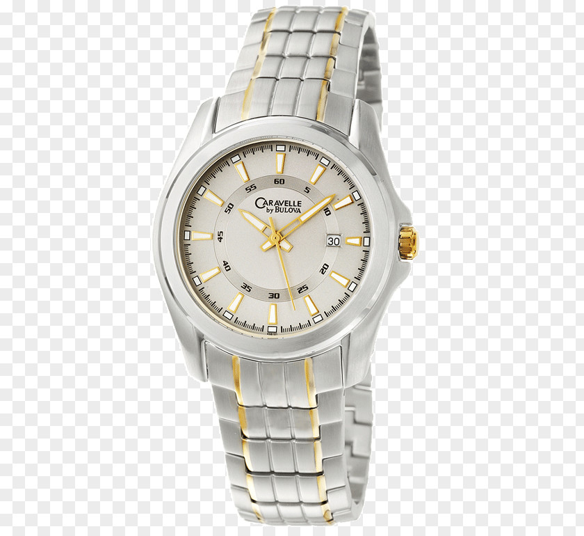 Watch Bulova Strap Quartz Clock Brand PNG