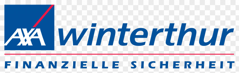 AXA Versicherung Winterthur Group Logo Insurance PNG