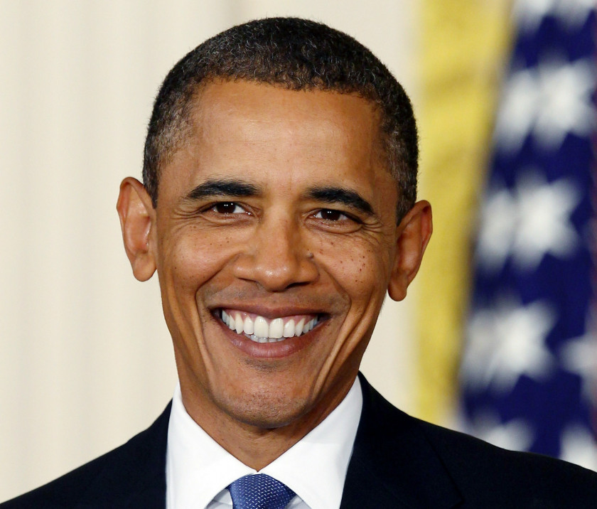 Barack Obama President Of The United States Democratic Party Gallup's Most Admired Man And Woman Poll PNG