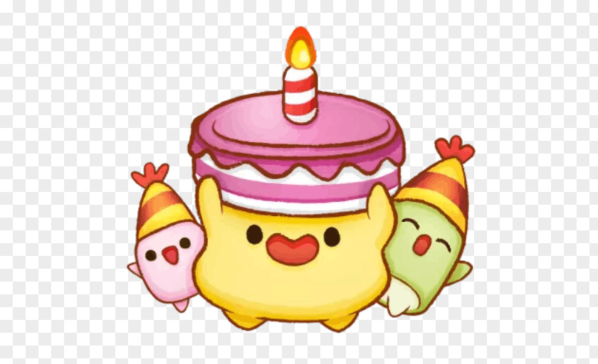 Birthday Sticker Cake Google Allo Clip Art PNG