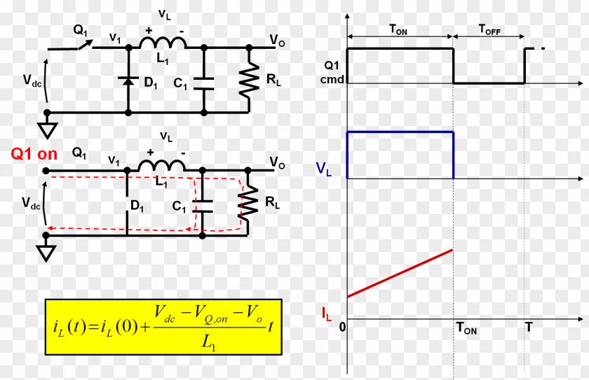 Buck Converter Buck–boost Inductor Voltage PNG
