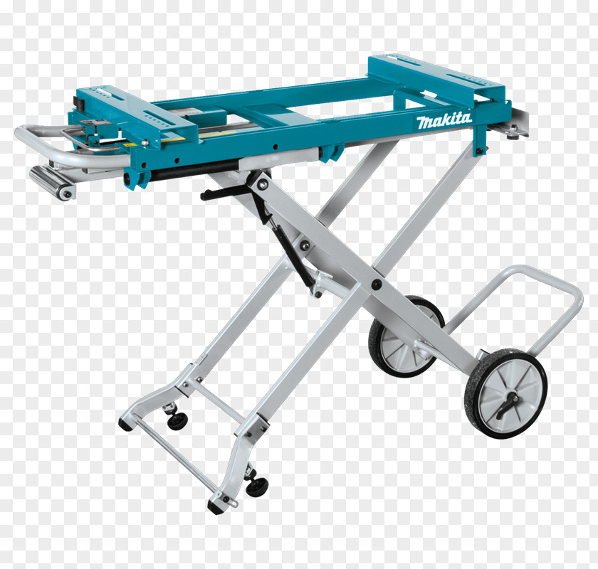 Convenient Transportation Tool Table Miter Saw Makita PNG