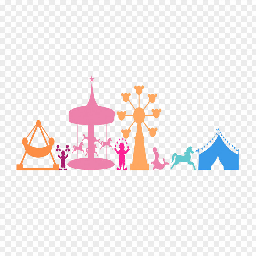 Creative Cartoon Circus Performance Illustration PNG