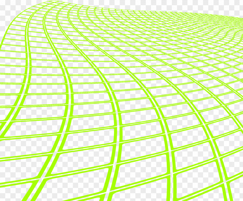 Grid Lines Green Line Science PNG