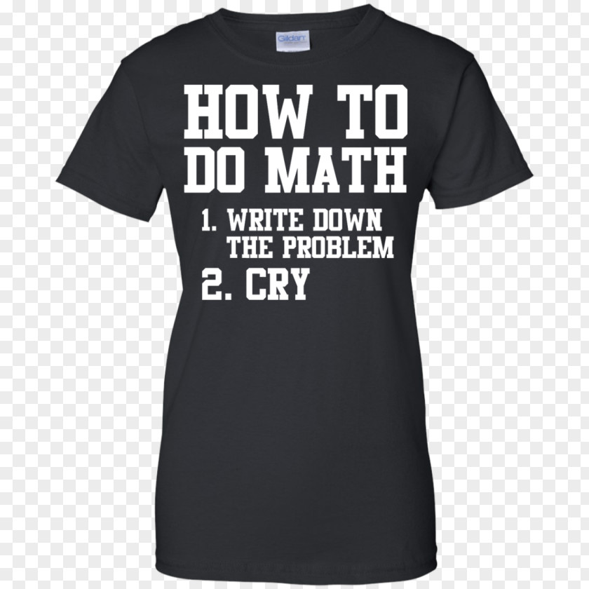 Math Question T-shirt Sleeve SO36 Unisex PNG