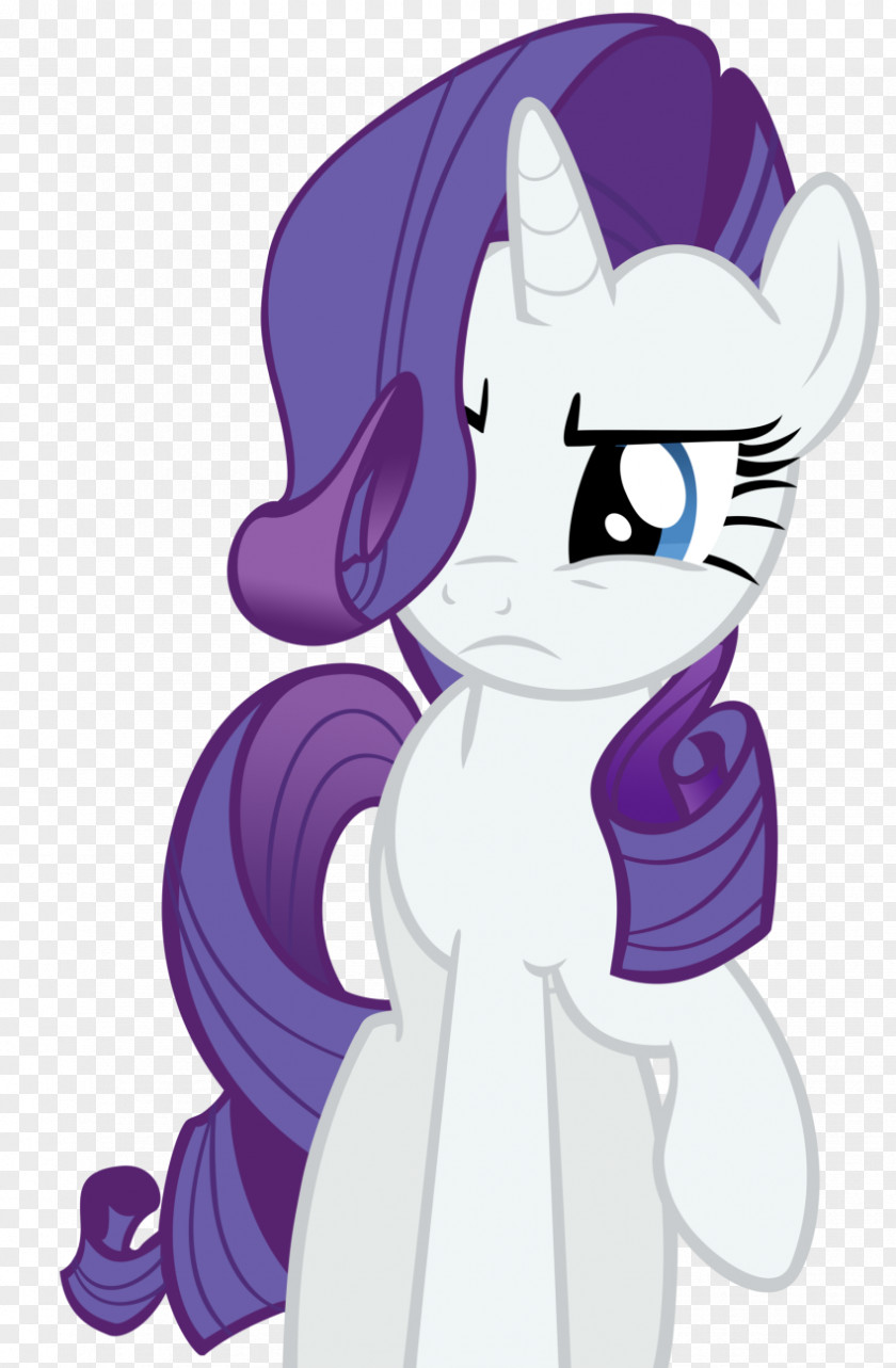 Horse Pony Rarity Purple PNG